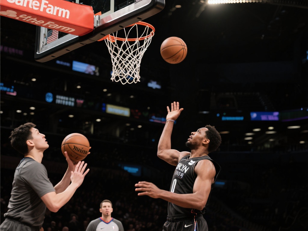 东契奇假投真传配合默契 海斯空接暴扣炸裂