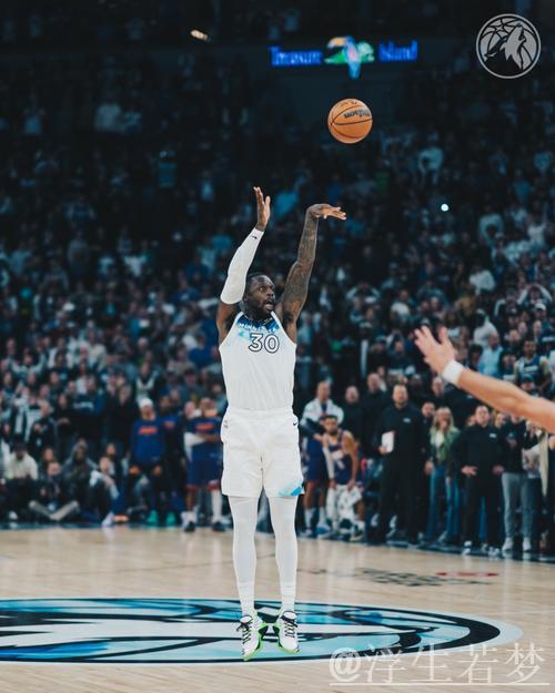 12月13日常规赛：森林狼对阵勇士 兰德尔精彩瞬间